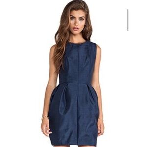 Keepsake Resolution Dress Small Navy Blue Revolve